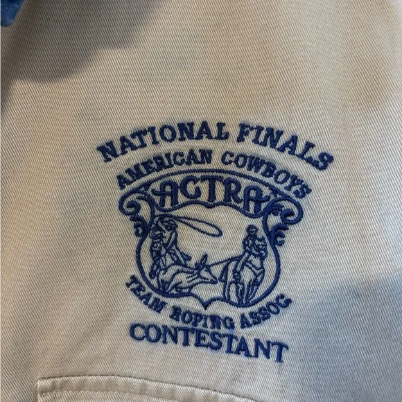 ACTRA Men’s Team Roping Association National Finals Contestant Shirt Sz 3XL - Picture 3 of 5